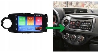 RADIO NAWIGACJA GPS TOYOTA YARIS III 11-19 ANDROID