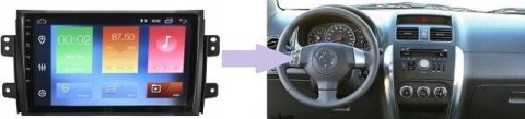 RADIO NAWIGACJA SUZUKI SX4 FIAT SEDICI 2006-2013 RADIO NAWIGACJA SUZUKI SX4 FIAT SEDICI 2006-2013