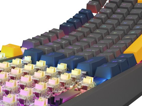 GENESIS Thor 230 TKL klawiatura Gaming USB QWERTY Angielski Niebieski GENESIS Thor 230 TKL klawiatura Gaming USB QWERTY Angielski Niebieski