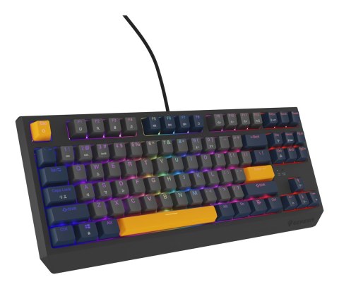 GENESIS Thor 230 TKL klawiatura Gaming USB QWERTY Angielski Niebieski GENESIS Thor 230 TKL klawiatura Gaming USB QWERTY Angielski Niebieski