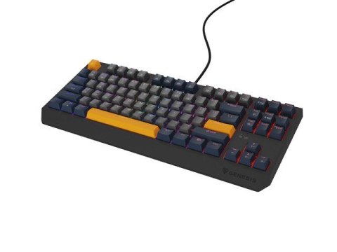 GENESIS Thor 230 TKL klawiatura Gaming USB QWERTY Angielski Niebieski GENESIS Thor 230 TKL klawiatura Gaming USB QWERTY Angielski Niebieski