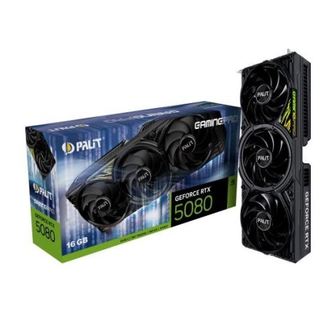 VGA PCIE16 RTX5080 16GB GDDR7/NE75080019T2-GB2031A PALIT VGA PCIE16 RTX5080 16GB GDDR7/NE75080019T2-GB2031A PALIT