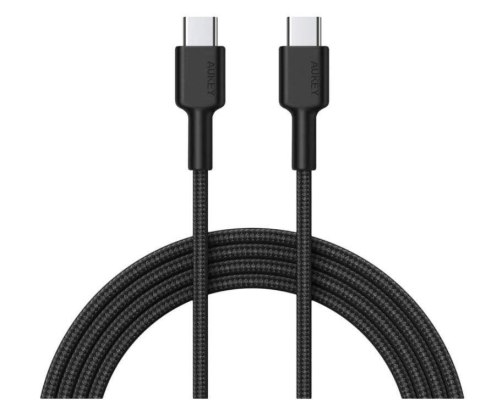 AUKEY KABEL USB-C 2.0, QC 18W, OPLOT, 0,9M, CZARNY AUKEY KABEL USB-C 2.0, QC 18W, OPLOT, 0,9M, CZARNY