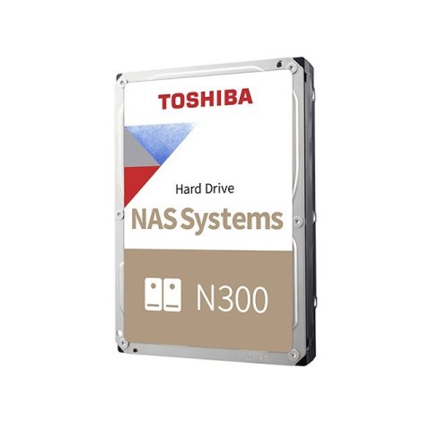 Dysk Toshiba 8,9 cm (3,5") 4 TB SATA3 NAS N300 7200 obr./min wewnętrzny luzem Dysk Toshiba 8,9 cm (3,5") 4 TB SATA3 NAS N300 7200 obr./min wewnętrzny luzem