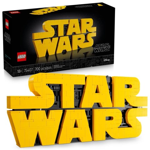 LEGO Star Wars 75407 Logo Star Wars zbudowane z klocków LEGO Star Wars 75407 Logo Star Wars zbudowane z klocków