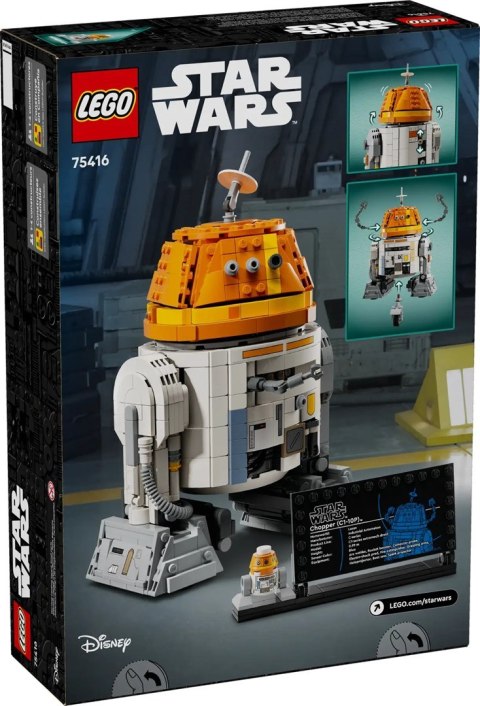 LEGO Star Wars 75416 Droid astromechaniczny Chopper (C1-10P) LEGO Star Wars 75416 Droid astromechaniczny Chopper (C1-10P)