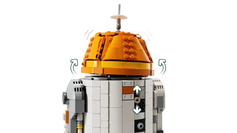LEGO Star Wars 75416 Droid astromechaniczny Chopper (C1-10P) LEGO Star Wars 75416 Droid astromechaniczny Chopper (C1-10P)
