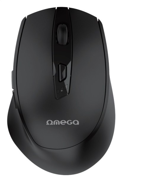 OMEGA MOUSE MYSZ BEZPRZEWODOWA WIRELESS RECHARGEABLE USB-C BLACK [46038]