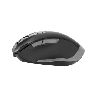 OMEGA MOUSE MYSZ BEZPRZEWODOWA WIRELESS RECHARGEABLE USB-C BLACK GREY [46045]