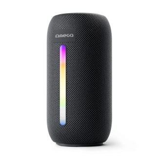 OMEGA SPEAKER GŁOŚNIK BLUETOOTH V5.1 10W RMS RGB Tube [46153]