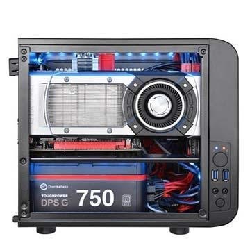 Obudowa Thermaltake Core V1 CA-1B8-00S1WN-00 (Mini ITX; kolor czarny) Obudowa Thermaltake Core V1 CA-1B8-00S1WN-00 (Mini ITX; kolor czarny)