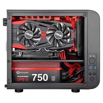 Obudowa Thermaltake Core V1 CA-1B8-00S1WN-00 (Mini ITX; kolor czarny) Obudowa Thermaltake Core V1 CA-1B8-00S1WN-00 (Mini ITX; kolor czarny)