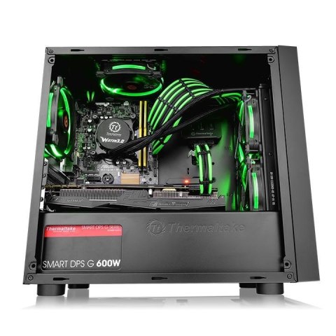 Obudowa Thermaltake Versa H18 Window CA-1J4-00S1WN-00 (Mini ITX; kolor czarny) Obudowa Thermaltake Versa H18 Window CA-1J4-00S1WN-00 (Mini ITX; kolor czarny)