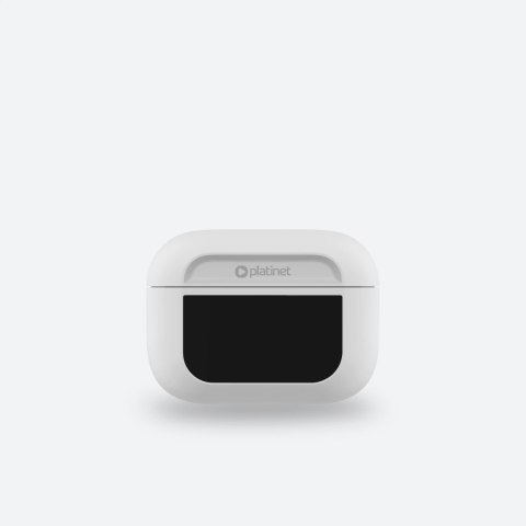 PLATINET TWS EAERPHONES TOUCH DISPLAY SŁUCHAWKI BEZPRZEWODOWE DOUSZNE BLUETOOTH 5.4 300MAH ANC WHITE [46177]