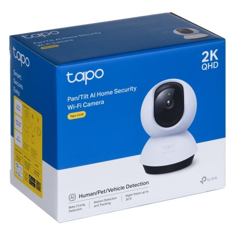 TP-Link Tapo C220 Kulisty Kamera bezpieczeństwa IP Wewnętrzna 2560 x 1440 px Biurko TP-Link Tapo C220 Kulisty Kamera bezpieczeństwa IP Wewnętrzna 2560 x 1440 px Biurko