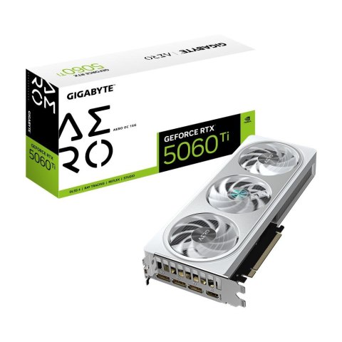 VGA PCIE16 RTX5060TI 16GB/GV-N506TAERO OC-16GD GIGABYTE VGA PCIE16 RTX5060TI 16GB/GV-N506TAERO OC-16GD GIGABYTE