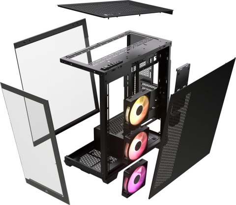 Corsair iCUE LINK 3500X RGB Midi Tower Czarny Corsair iCUE LINK 3500X RGB Midi Tower Czarny