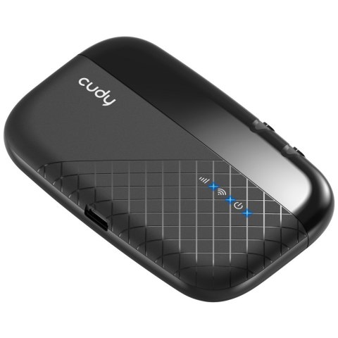 Cudy MF4 router bezprzewodowy Jedna częstotliwości (2,4 GHz) 4G Czarny Cudy MF4 router bezprzewodowy Jedna częstotliwości (2,4 GHz) 4G Czarny