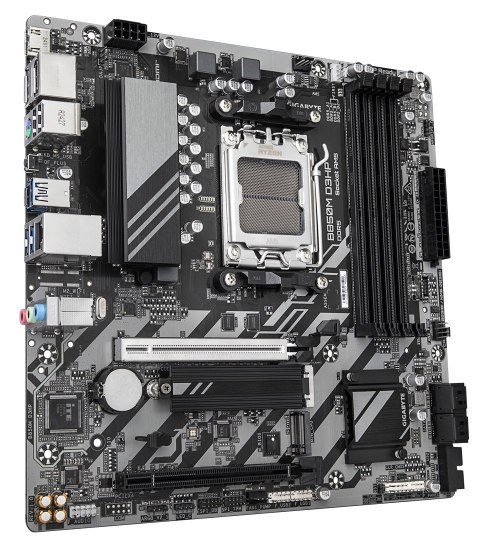 GIGABYTE B850M D3HP płyta główna AMD B850 Gniazdo AM5 micro ATX GIGABYTE B850M D3HP płyta główna AMD B850 Gniazdo AM5 micro ATX