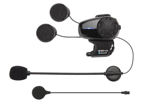 Interkom motocyklowy Sena SMH10-11 Bluetooth 3.0 900m z mikrofonem na pałąku na 1 kask Interkom motocyklowy Sena SMH10-11 Bluetooth 3.0 900m z mikrofonem na pałąku na 1 kask