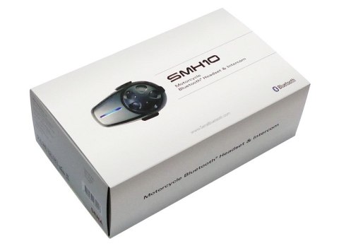 Interkom motocyklowy Sena SMH10-11 Bluetooth 3.0 900m z mikrofonem na pałąku na 1 kask Interkom motocyklowy Sena SMH10-11 Bluetooth 3.0 900m z mikrofonem na pałąku na 1 kask