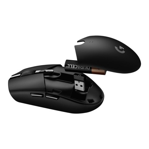 Logitech G G305 myszka Po prawej stronie RF Wireless + Bluetooth Optyczny 12000 DPI Logitech G G305 myszka Po prawej stronie RF Wireless + Bluetooth Optyczny 12000 DPI