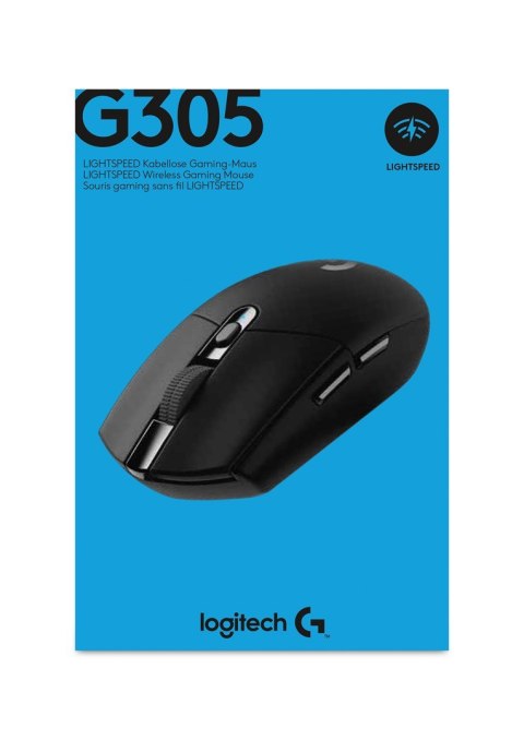 Logitech G G305 myszka Po prawej stronie RF Wireless + Bluetooth Optyczny 12000 DPI Logitech G G305 myszka Po prawej stronie RF Wireless + Bluetooth Optyczny 12000 DPI