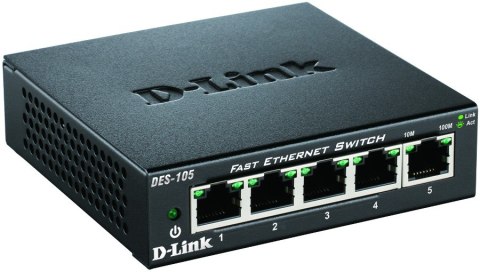 Przełącznik D-LINK DES-105/E (5x 10/100 ) Przełącznik D-LINK DES-105/E (5x 10/100 )