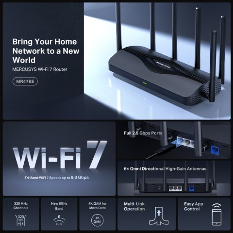 Router Mercusys MR47BE Router Mercusys MR47BE