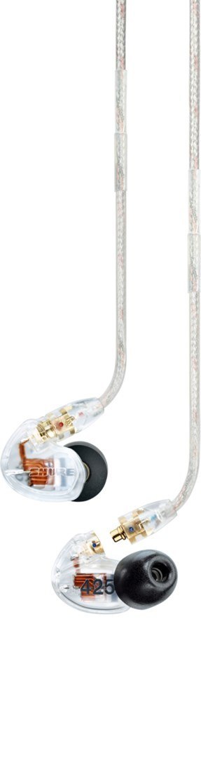 Słuchawki No name Shure SE425 SE425-CL-EFS (douszne; NIE; kolor przeźroczysty)