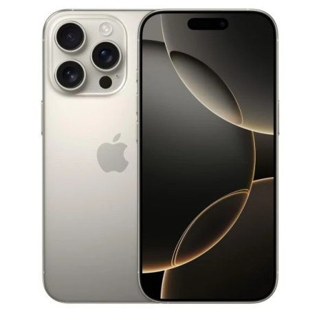 Smartphone APPLE iPhone 16 Pro 128 GB Natural Titanium (Tytanowy) MYNG3HX/A Smartphone APPLE iPhone 16 Pro 128 GB Natural Titanium (Tytanowy) MYNG3HX/A
