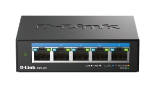 5-portowy wielogigabitowy przełącznik biurkowy D-Link 2,5G - niezarządzalny - L2 - 2.5G Ethernet (100/1000/2500)