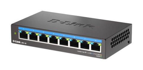 8-portowy wielogigabitowy przełącznik biurkowy D-Link 2.5G - niezarządzany - L2 - 2.5G Ethernet (100/1000/2500) 8-portowy wielogigabitowy przełącznik biurkowy D-Link 2.5G - niezarządzany - L2 - 2.5G Ethernet (100/1000/2500)