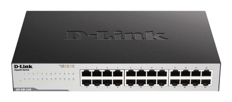 D-Link GO-SW-24G - Niezarządzany - L2 - Gigabit Ethernet (10/100/1000) - Pełny dupleks - Montaż w szafie - 1U D-Link GO-SW-24G - Niezarządzany - L2 - Gigabit Ethernet (10/100/1000) - Pełny dupleks - Montaż w szafie - 1U