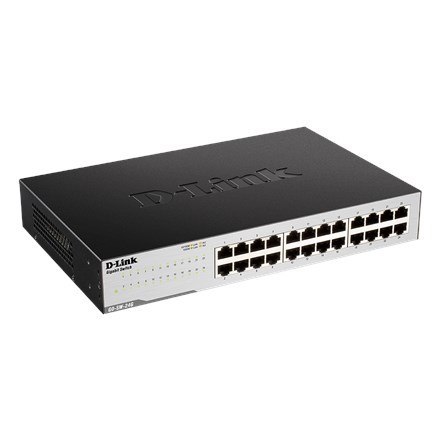 D-Link GO-SW-24G - Niezarządzany - L2 - Gigabit Ethernet (10/100/1000) - Pełny dupleks - Montaż w szafie - 1U D-Link GO-SW-24G - Niezarządzany - L2 - Gigabit Ethernet (10/100/1000) - Pełny dupleks - Montaż w szafie - 1U