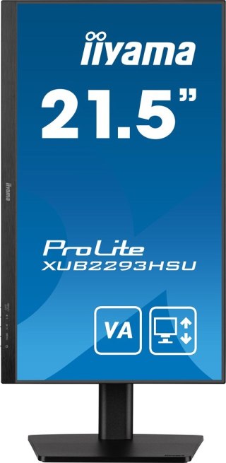 Iiyama Display 22 XUB2293HSU-B7 IPS - Płaski Ekran - 54.6 cm