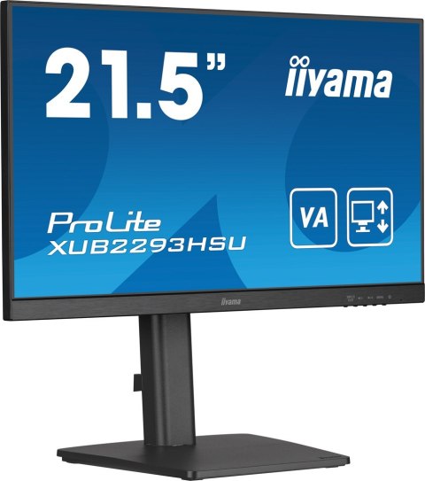 Iiyama Display 22 XUB2293HSU-B7 IPS - Płaski Ekran - 54.6 cm Iiyama Display 22 XUB2293HSU-B7 IPS - Płaski Ekran - 54.6 cm