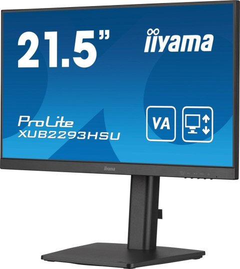 Iiyama Display 22 XUB2293HSU-B7 IPS - Płaski Ekran - 54.6 cm Iiyama Display 22 XUB2293HSU-B7 IPS - Płaski Ekran - 54.6 cm