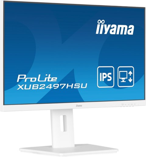 Iiyama TFT XUB2497HSU IPS 24'' HDMI/DP/2xUSB/hoev/weiß - Płaski ekran - 60.5 cm Iiyama TFT XUB2497HSU IPS 24'' HDMI/DP/2xUSB/hoev/weiß - Płaski ekran - 60.5 cm