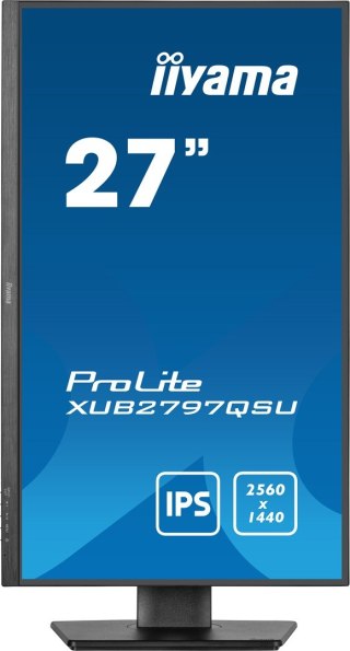 Monitor 27" iiyama ProLite XUB2797QSU-B2 - Płaski ekran - 68,6 cm