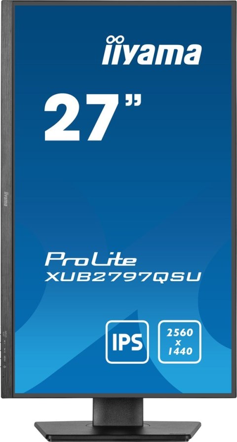 Monitor 27" iiyama ProLite XUB2797QSU-B2 - Płaski ekran - 68,6 cm