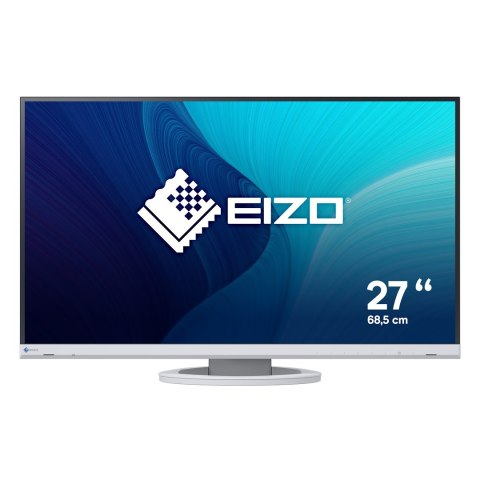 Monitor EIZO FlexScan EV2760-WT - 68,6 cm (27") - 2560 x 1440 piksele - Quad HD - LED - 5 ms - Biały Monitor EIZO FlexScan EV2760-WT - 68,6 cm (27") - 2560 x 1440 piksele - Quad HD - LED - 5 ms - Biały
