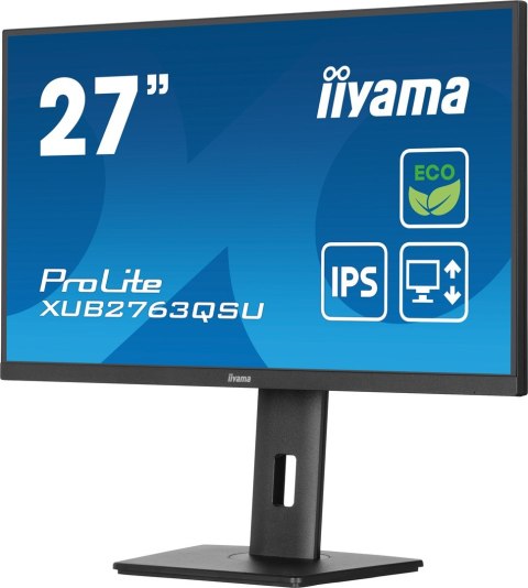 Monitor IIYAMA 68.6cm (27") XUB2763QSU-B1 16:9 HDMI+DP+USB IPS Lift Monitor IIYAMA 68.6cm (27") XUB2763QSU-B1 16:9 HDMI+DP+USB IPS Lift