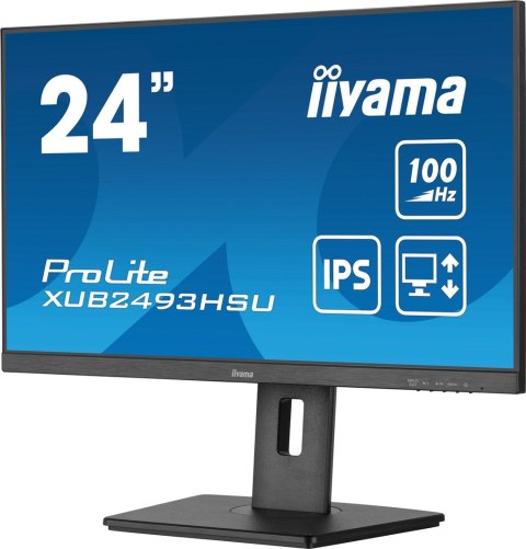 Monitor LED Iiyama ProLite XUB2493HSU-B7 - 24 - Płaski ekran - 60,5 cm Monitor LED Iiyama ProLite XUB2493HSU-B7 - 24 - Płaski ekran - 60,5 cm