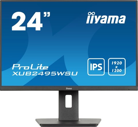 Monitor iiyama ProLite XUB2495WSU-B7 61,1cm (24") WUXGA IPS HDMI/DP/USB 4ms Monitor iiyama ProLite XUB2495WSU-B7 61,1cm (24") WUXGA IPS HDMI/DP/USB 4ms