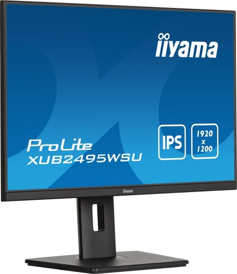 Monitor iiyama ProLite XUB2495WSU-B7 61,1cm (24") WUXGA IPS HDMI/DP/USB 4ms Monitor iiyama ProLite XUB2495WSU-B7 61,1cm (24") WUXGA IPS HDMI/DP/USB 4ms
