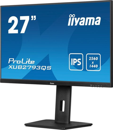 Monitor iiyama ProLite XUB2793QS-B7 27" - Płaski ekran - 68,6 cm Monitor iiyama ProLite XUB2793QS-B7 27" - Płaski ekran - 68,6 cm