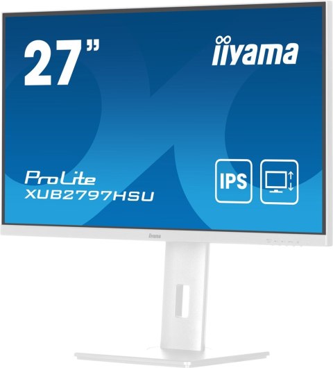 Monitor iiyama ProLite XUB2797HSU-W2 27" - Płaski ekran - 68,6 cm Monitor iiyama ProLite XUB2797HSU-W2 27" - Płaski ekran - 68,6 cm