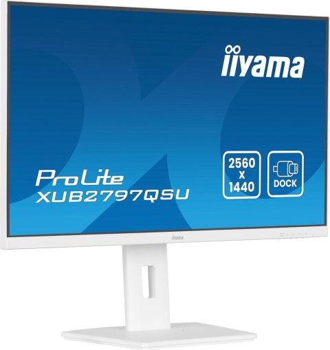 Monitor iiyama ProLite XUB2797QSU-W2 27" - Płaski ekran - 68,6 cm Monitor iiyama ProLite XUB2797QSU-W2 27" - Płaski ekran - 68,6 cm
