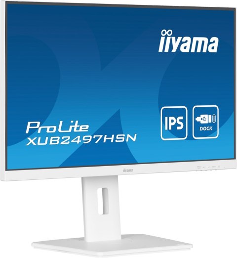 Płaski ekran iiyama 24 XUB2497HSN-W2 HDMI DP USB USB-C - 60,5 cm Płaski ekran iiyama 24 XUB2497HSN-W2 HDMI DP USB USB-C - 60,5 cm